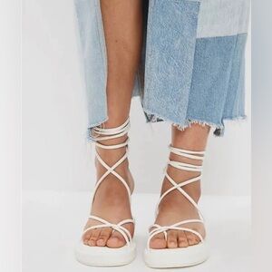 AE Platform Lace-Up Sandal